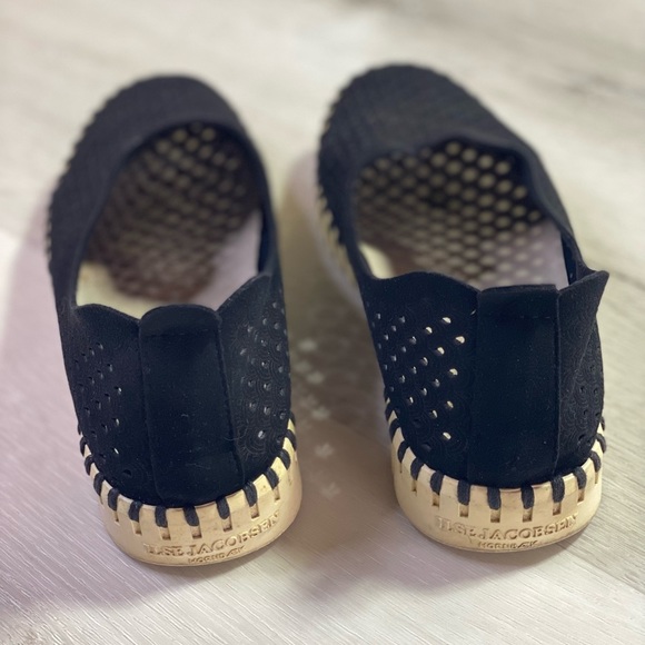 Tulip 139 Perforated Slip-On Sneaker, Black, Size 38 - Picture 5 of 10